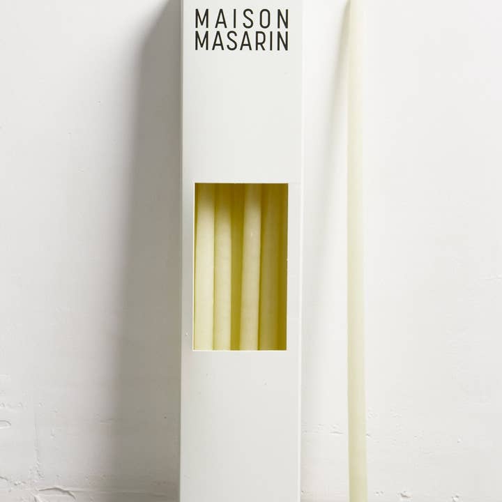 Maison Masarin - Wholesale Tapered Candle/Candlestick - handcrafted french florist candles - pack of 1010