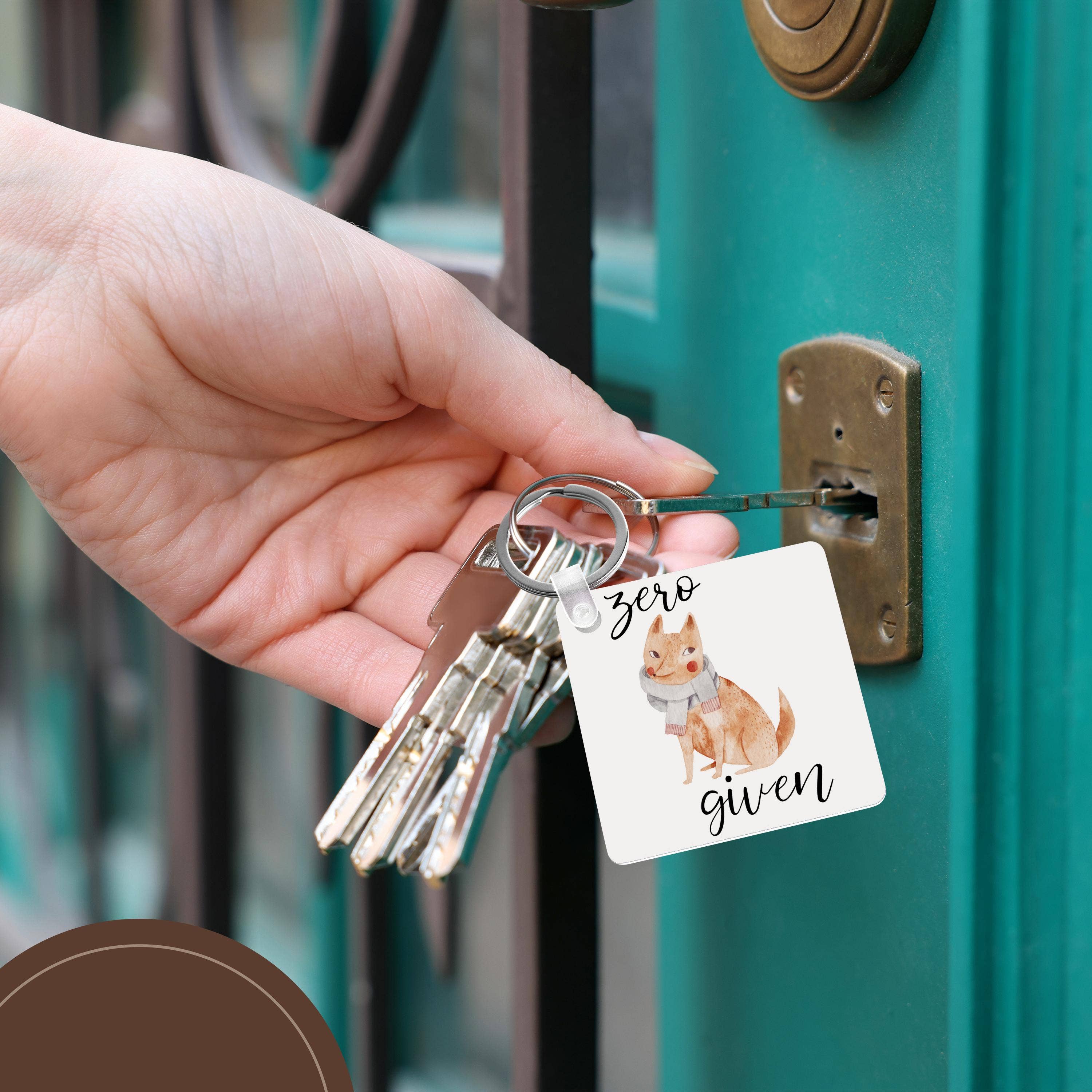 3dRose – wholesale Keychain – Unisex – 3dRose, Zero Fox Given Winter, Key Chain5