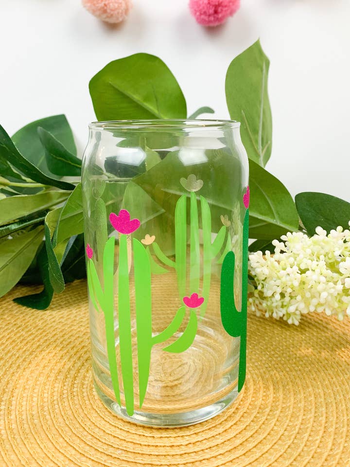 Cactus Glas Cup for engroshandel hos Ella Vanilla Creations