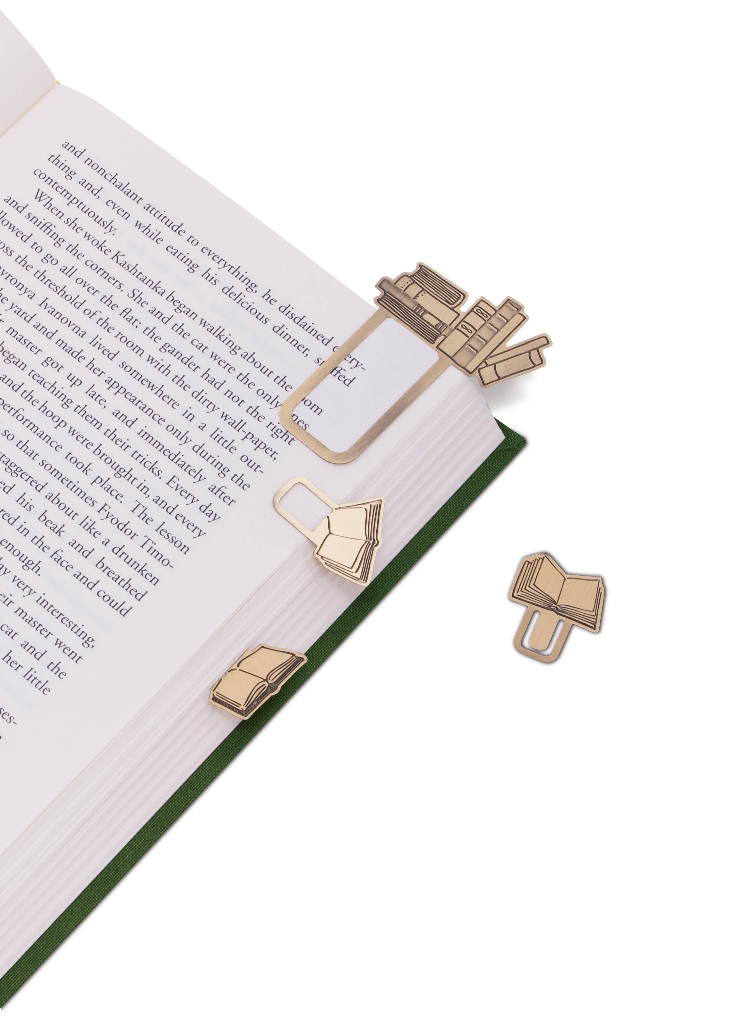 if USA - Wholesale Bookmark - Brass Bookminders Page Markers11