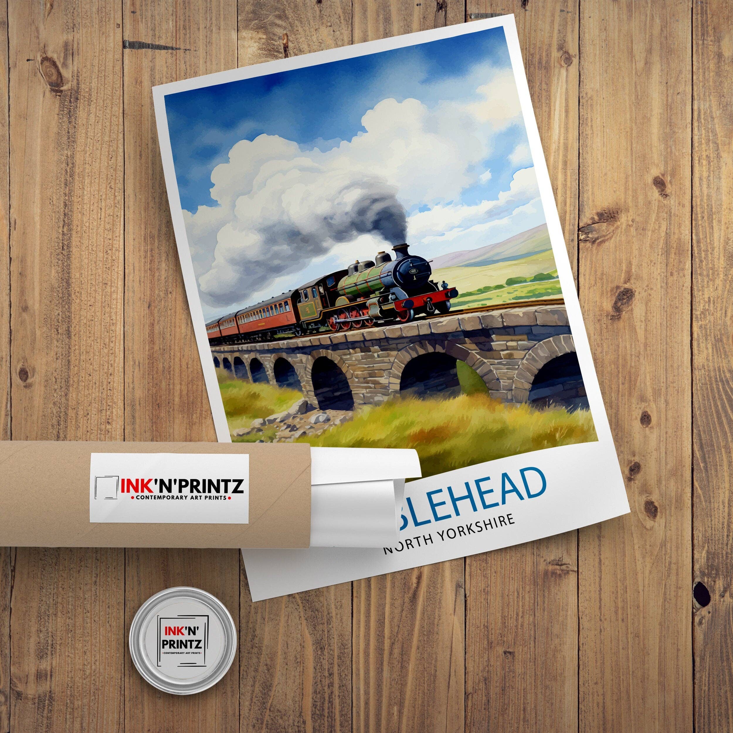 InkNPrintz – wholesale Poster – Ribblehead Viaduct Landscape Poster Yorkshire Dales Wall Art Ribblehead Viaduct Poster UK Travel Posters Yorkshire Art Poster Ribblehead8