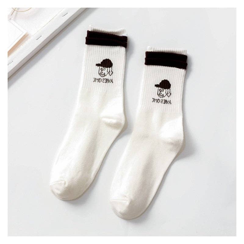 MoodGold - Wholesale Socks - Unisex - Simpson Couple Socks Japanese Style2