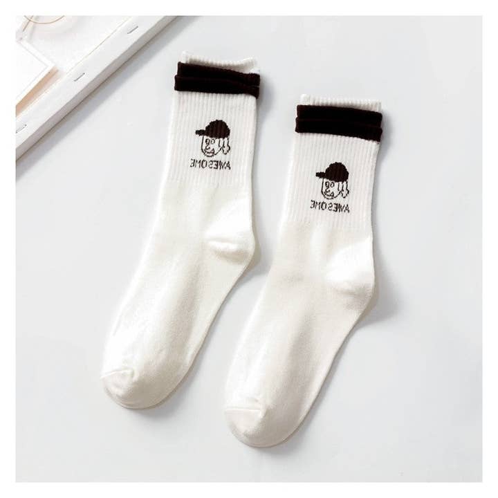MoodGold - Wholesale Socks - Unisex - Simpson Couple Socks Japanese Style2