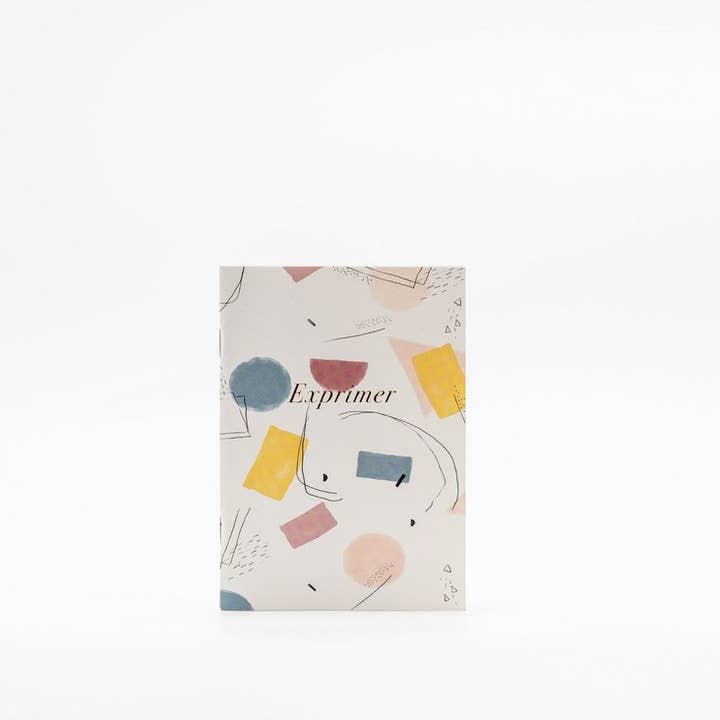 Small notebook/designer/stationery/spring/geometric/colorful for wholesale by SUZANNE EDITIONS