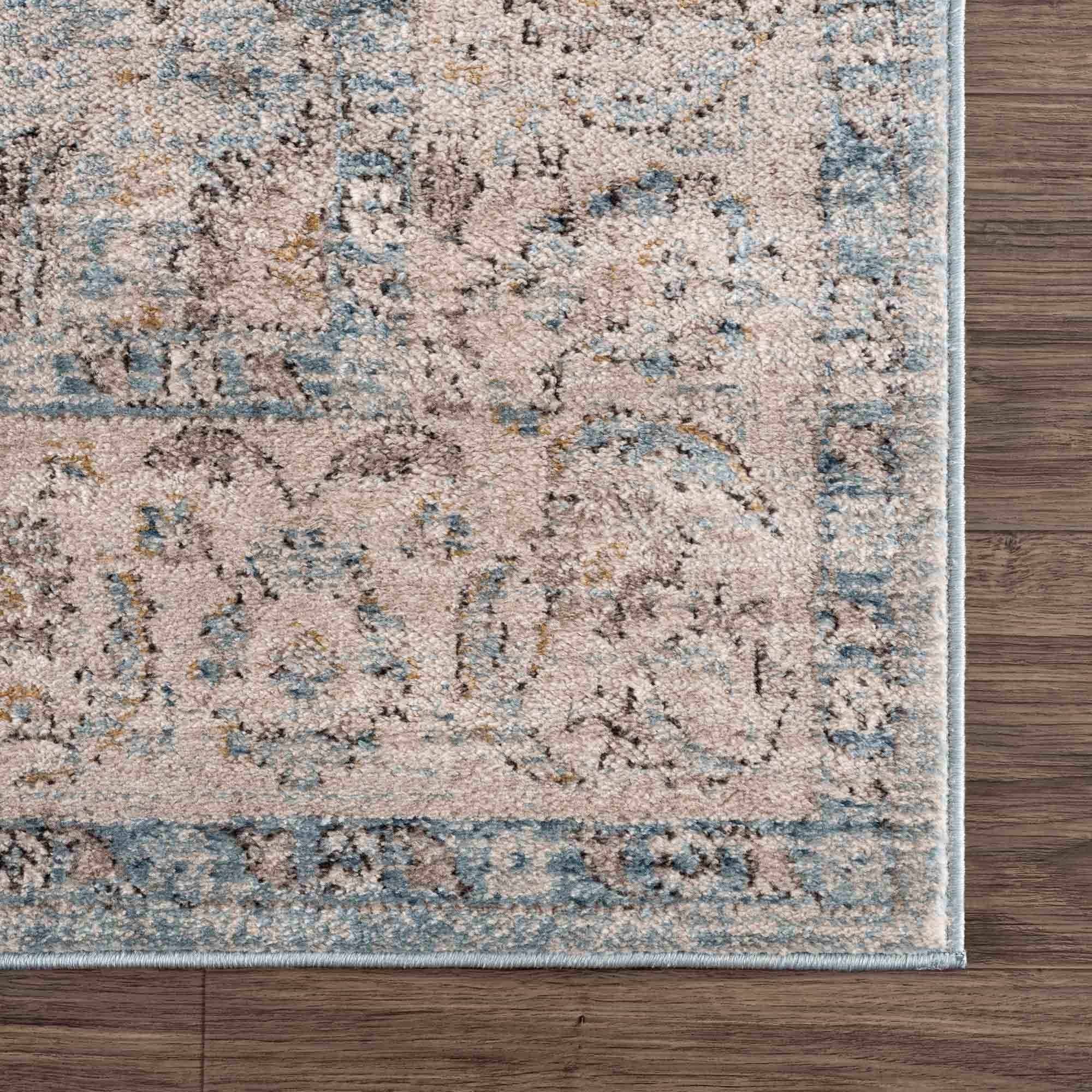 Hauteloom - Wholesale Area Rug - Anana Silver Blue & Beige Area Rug6