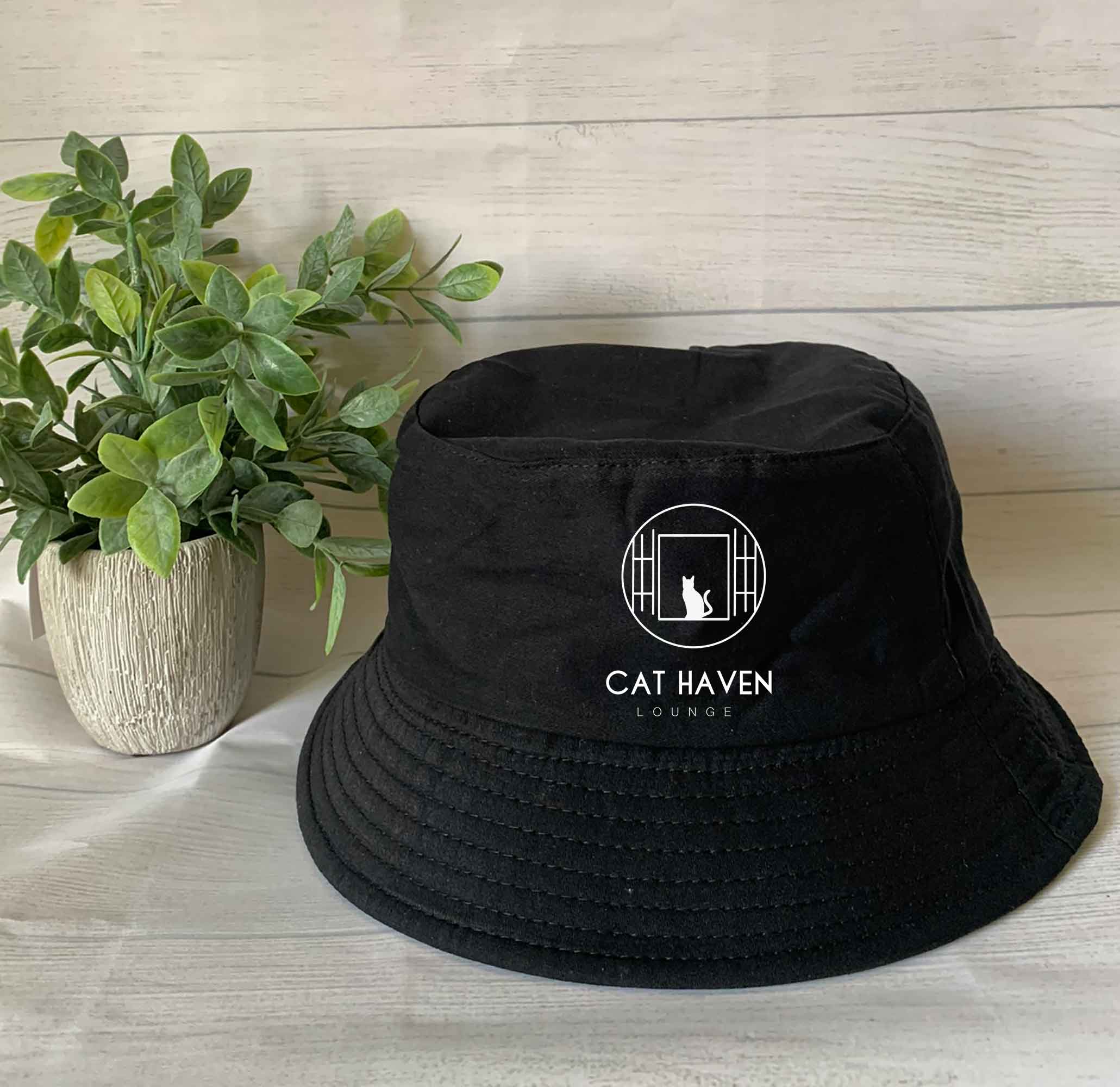 One Nine - Wholesale Bucket Hat - Women's - Custom Print Logo/Text Bucket Hat2