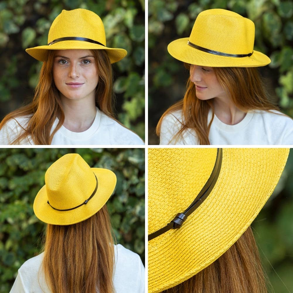 TRAVAUX EN COURS... - Wholesale Straw Hat - Unisex - PAPER HAT leather link1