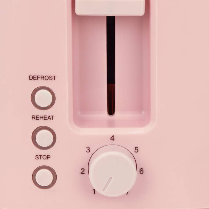 JOCCA – wholesale Brödrost – 2-skivors rosa brödrost