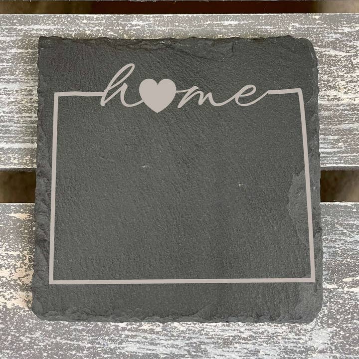 Colorado Slate Coasters, 16 ontwerpopties voor wholesale door Beach, Cats & Wine