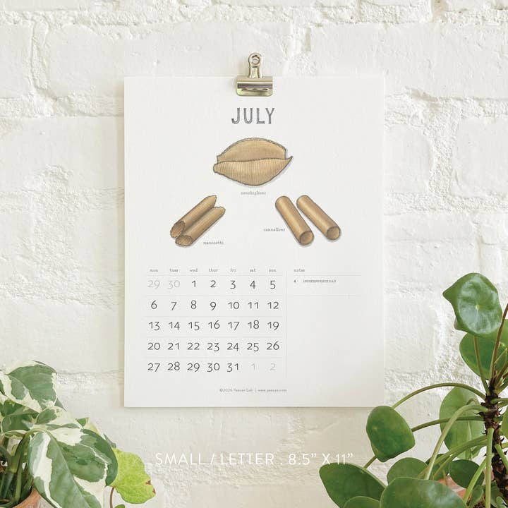 Yeesan Loh - Wholesale Calendar - 2026 Calendars: Pasta7