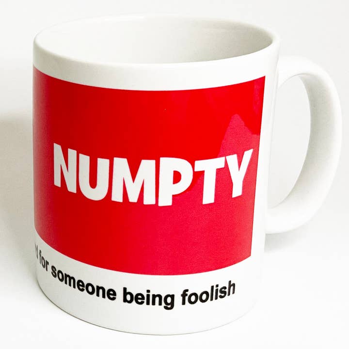 Numpty Mug for wholesale by Character Shop