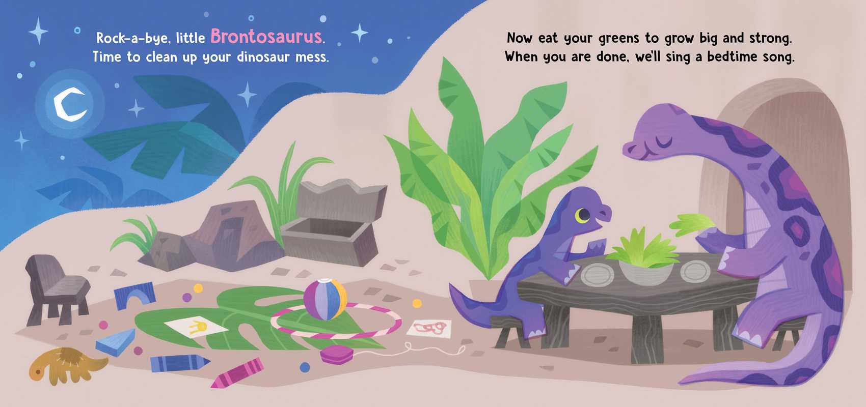 Simon & Schuster - Wholesale Preschool Book (3-5) - Rock-a-Bye, Dino by Hannah Eliot1