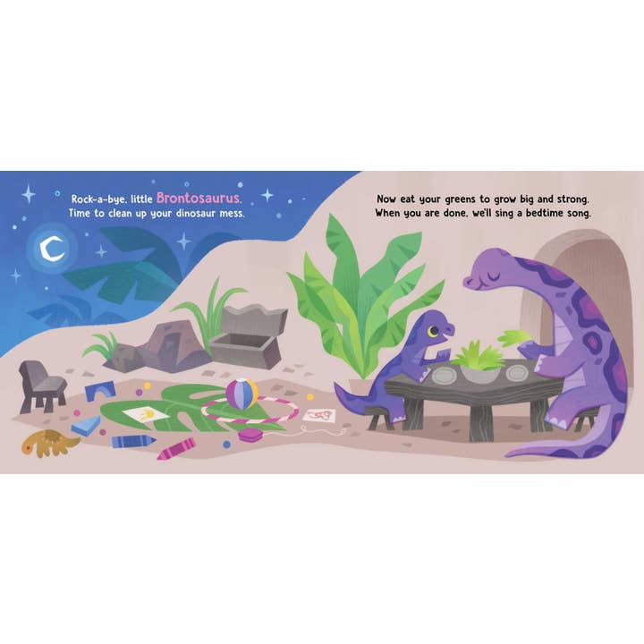 Simon & Schuster - Wholesale Preschool Book (3-5) - Rock-a-Bye, Dino by Hannah Eliot1