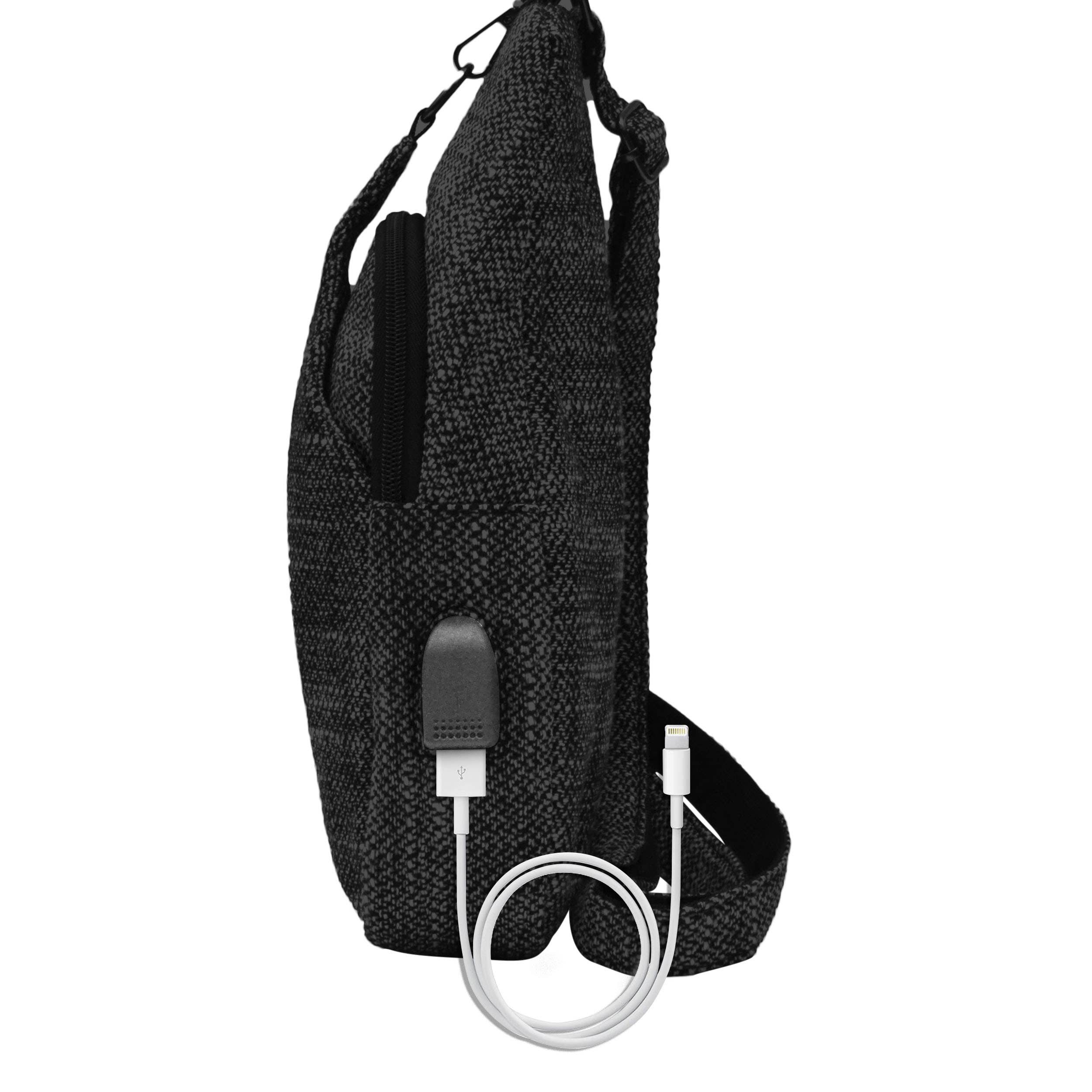 Calla Products - Wholesale Backpack - Unisex - Sonoma Sling Anti theft Sling Crossbody Purses Geo Trio3