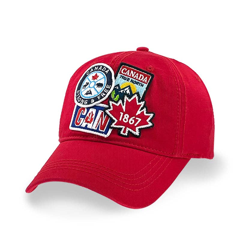 Northern Icons Canada – Großhandel Basecap – Unisex – Kanada Gemischte Stickabzeichen Kappe4