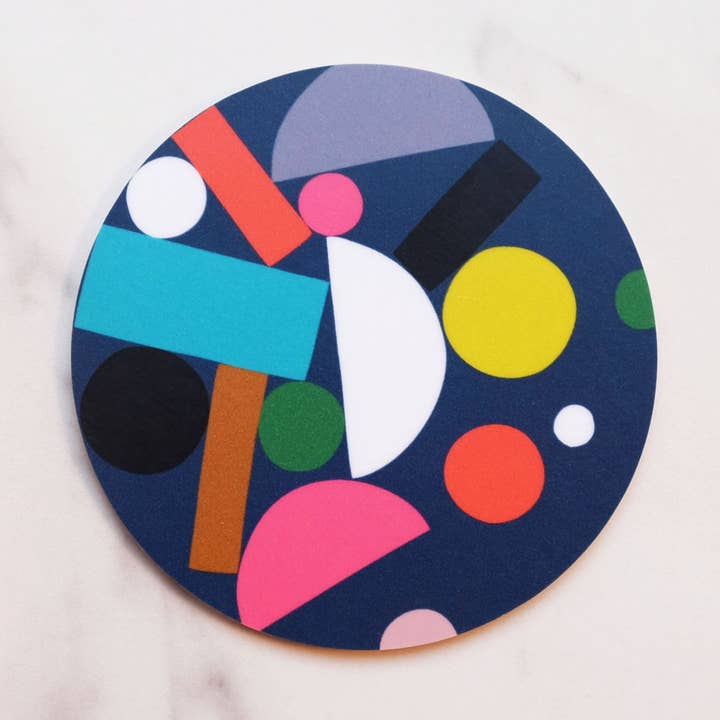 Blue Puzzle Coaster - Letter M for wholesale by Hippstory