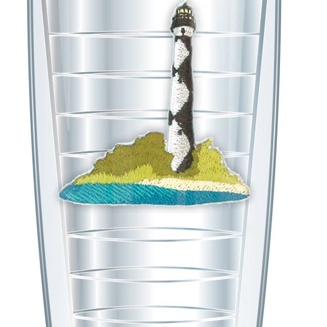 Cape Lookout, NC Lighthouse Patch Tumbler for wholesale by FREEHEART