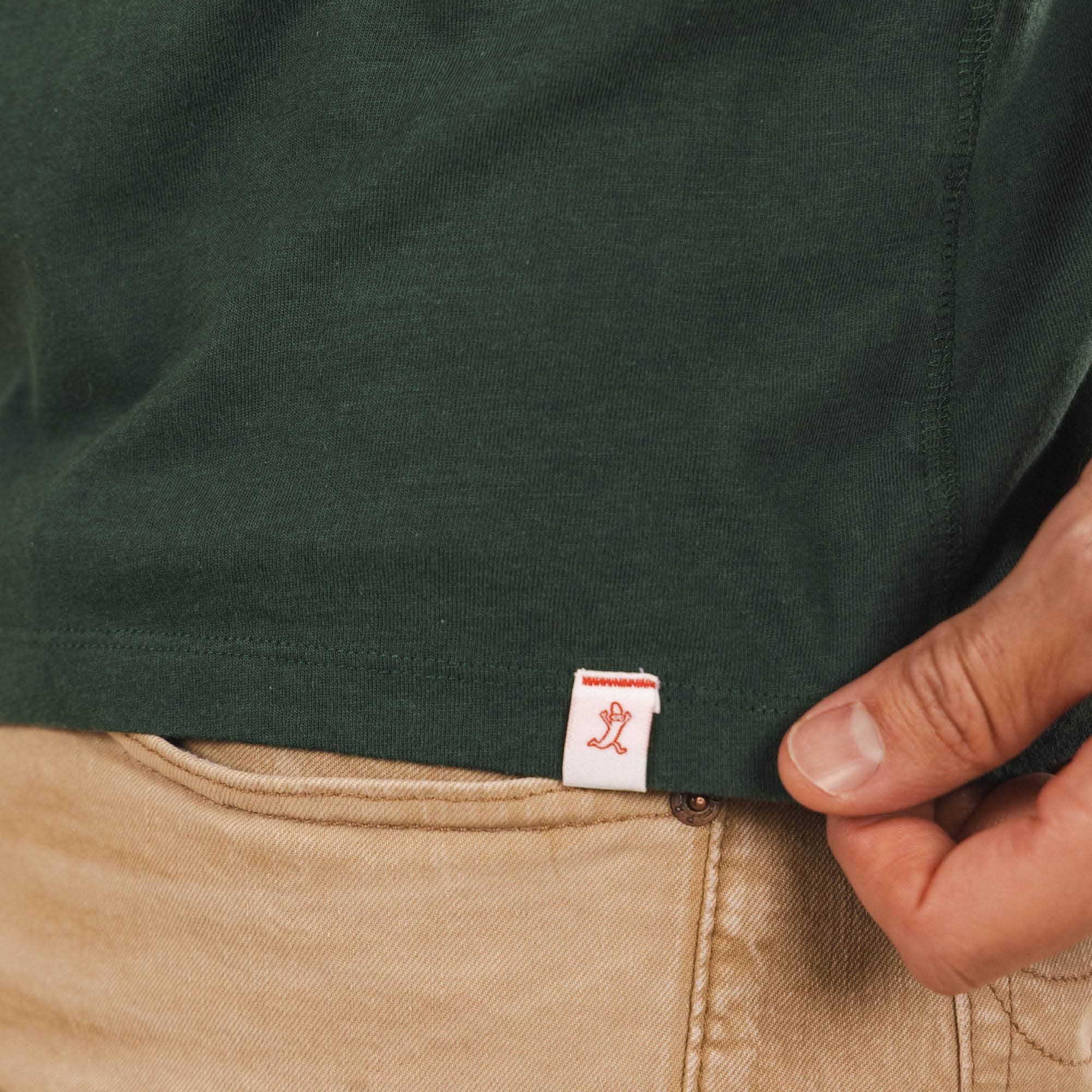 Shinesty, Inc - Wholesale T-Shirt - Men's - The Bistro | Forest Green Everyman™ T Shirt3