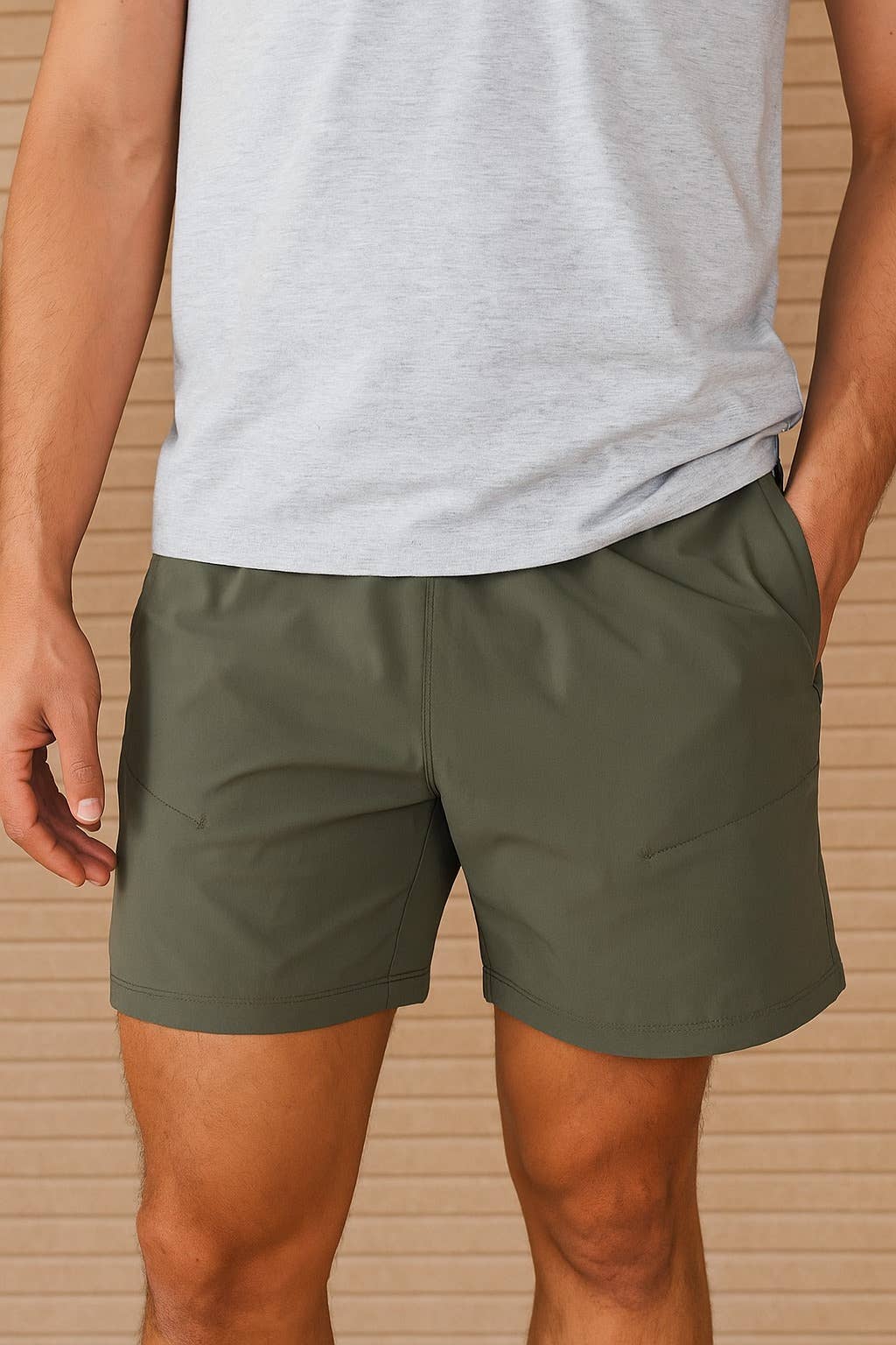 Galaxy By Harvic - Vendita all'ingrosso Pantaloncini sportivi - Uomo - Pantaloncini da corsa da uomo 2 in 1 elasticizzati ad asciugatura rapida con fodera13