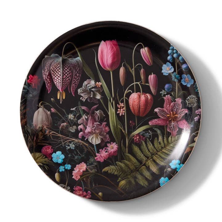 Kings Flower Mini Birchwood Tray | Wooden Serving Tray | 4x4 for wholesale by Maure Luxury Gifts