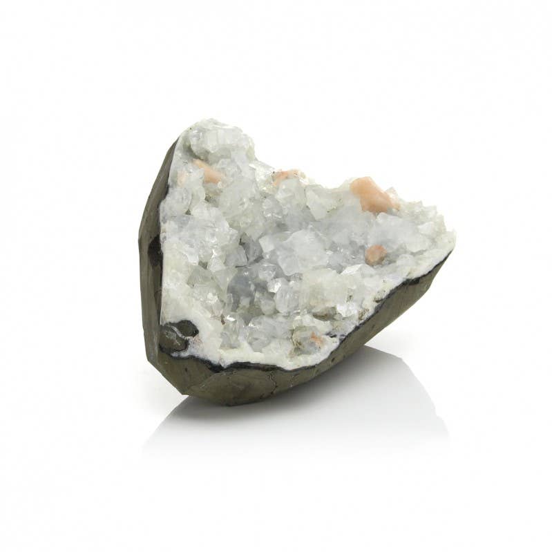 UniArt – Pedra/cristal espiritual por atacado – Apofilita branca com estilbita2