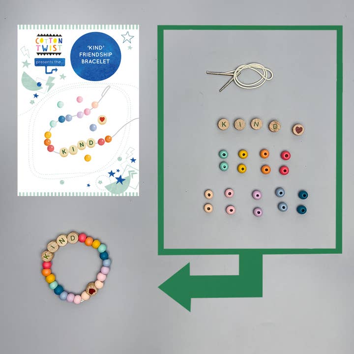 Cotton Twist - Wholesale DIY Jewelry - Kids - KIND Friendship Bracelet Kit