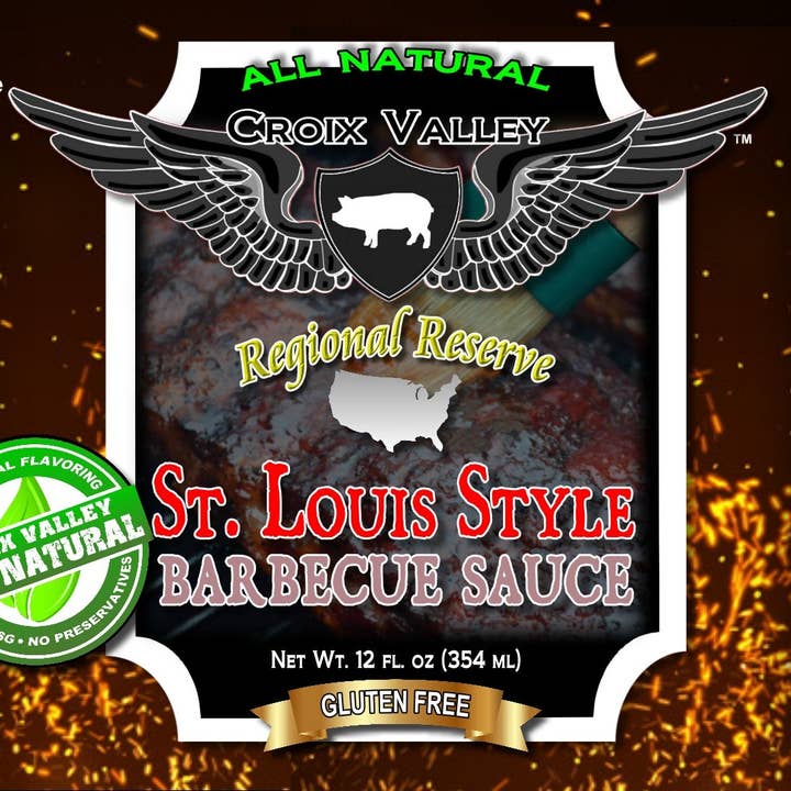 Croix Valley Foods - Venta al por mayor Salsas barbacoa - Salsa Barbacoa Estilo St. Louis de Croix Valley
