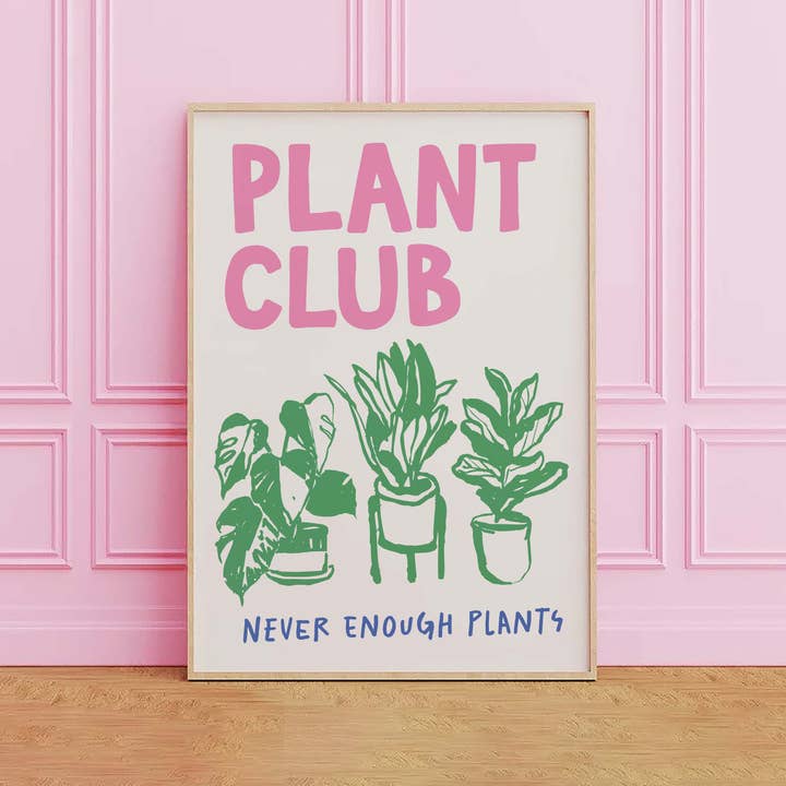 April Lane Art - Wholesale Art print - Plant Club Print3