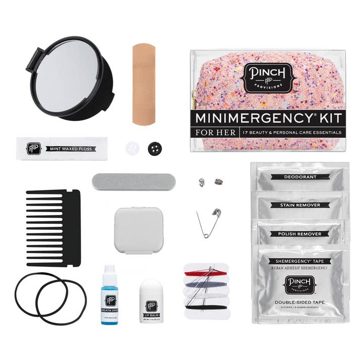 Pinch Provisions - Vente Pochette – femme - Kit Minimergency Confetti6