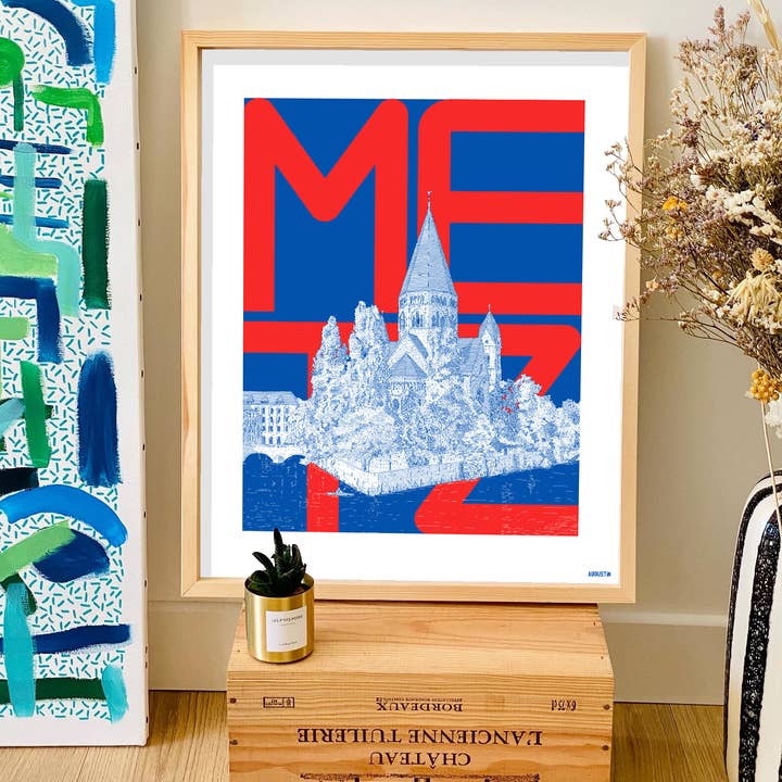 Augustin - Wholesale Poster - Metz (red) - display3