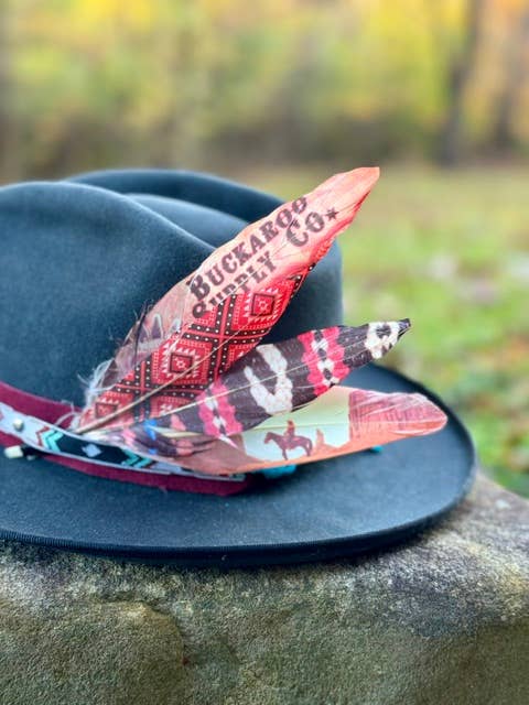 Buckaroo Supply Company - Wholesale Hat Accessory - Women's - Dream Weaver Hat Feather - Western Hat Accessory 4