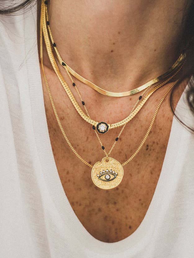 Collier Chaîne Plate pour la vente par Jewelarin