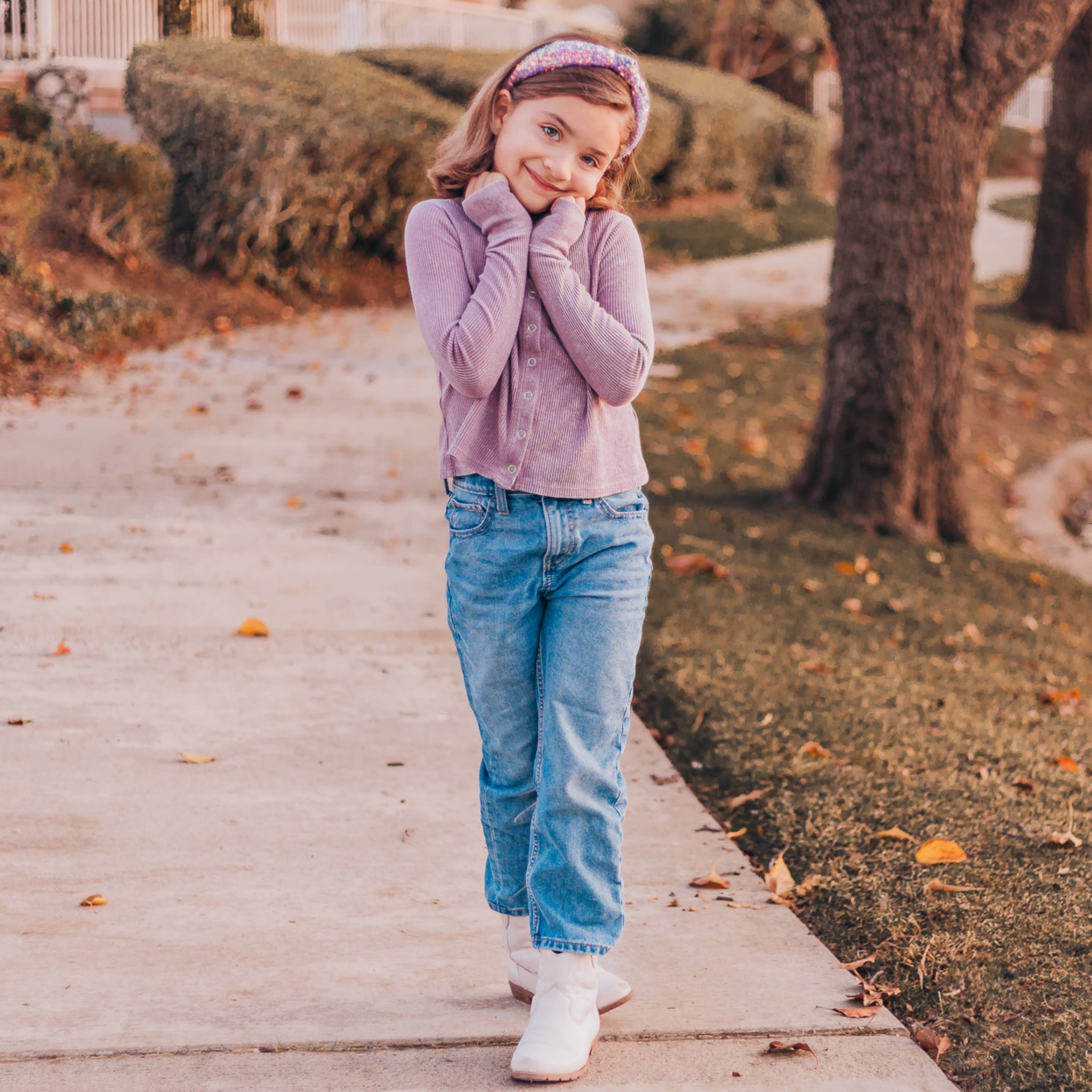 Frog Sac - Wholesale Fashion Headband - Kids - Kids Knot Headband - Sequin Knotted Hair Band Accessories51