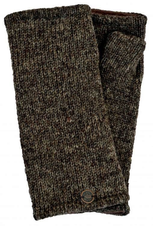 Black Yak Ltd - Wholesale Gloves - Unisex - Plain Wristwarmers - Knitted Pure Wool - Fair Trade3