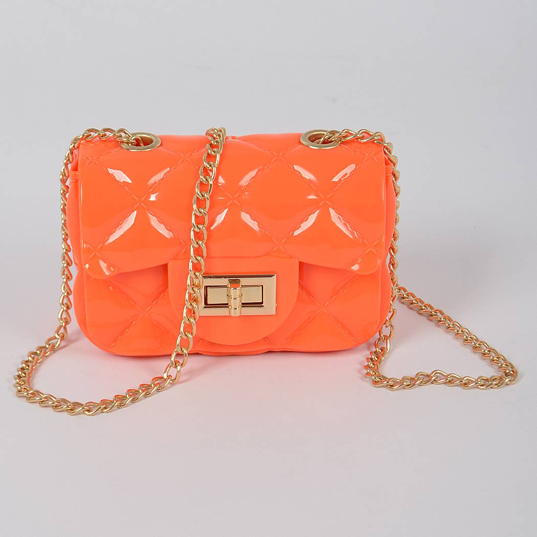 3AM BY H&D ACCESSORIES - Wholesale Clutch - Dames - Shine Jelly mini clutch met schouderketting2