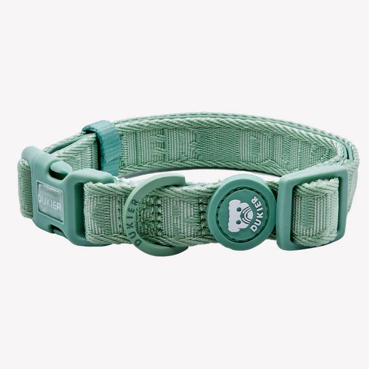 Dukier - Wholesale Pet Collar - Dog - SOFT GREEN DOG COLLAR