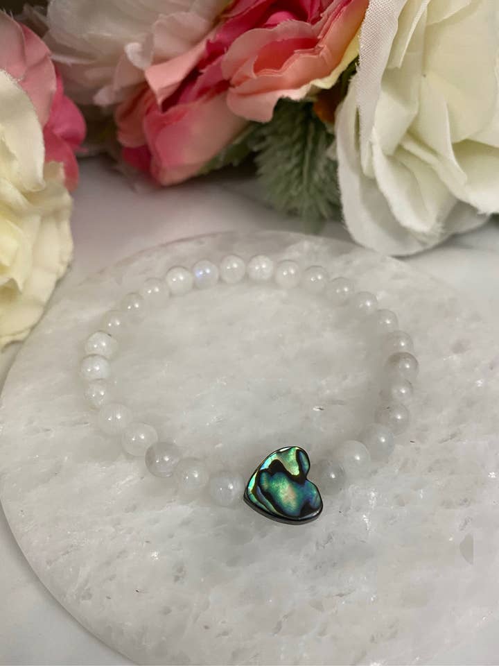 Luna Bracelet - Moonstone edition for wholesale by Made by Megan Jewelry