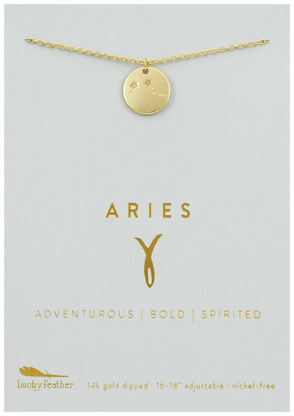Lucky Feather - Wholesale Retailer Display - Jewelry - Zodiac Necklace BUNDLE (12 qty 4pks/48 pc)+ display8