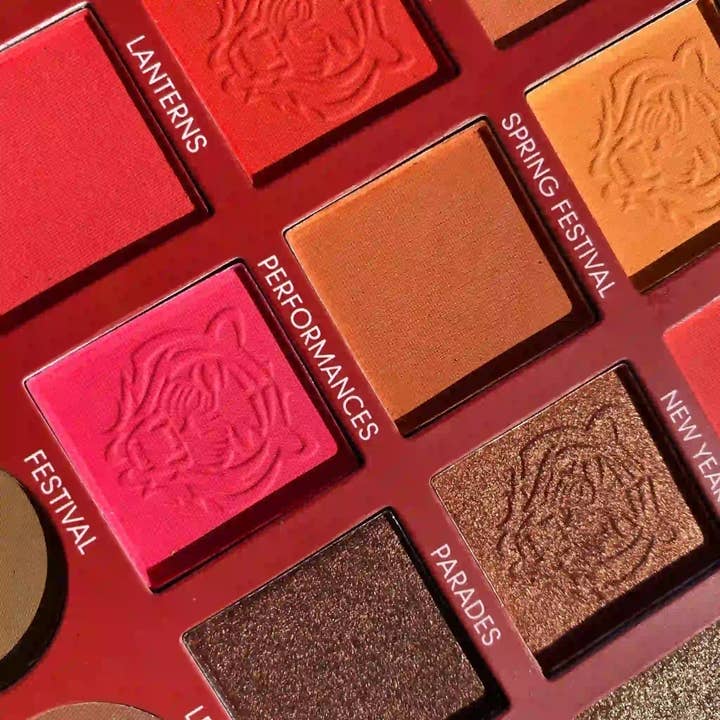 Efon International Corp. – Großhandel Lidschattenpalette – Tiger Eyes - 42 Farbduo-Finish Lidschatten-Make-up-Palette6