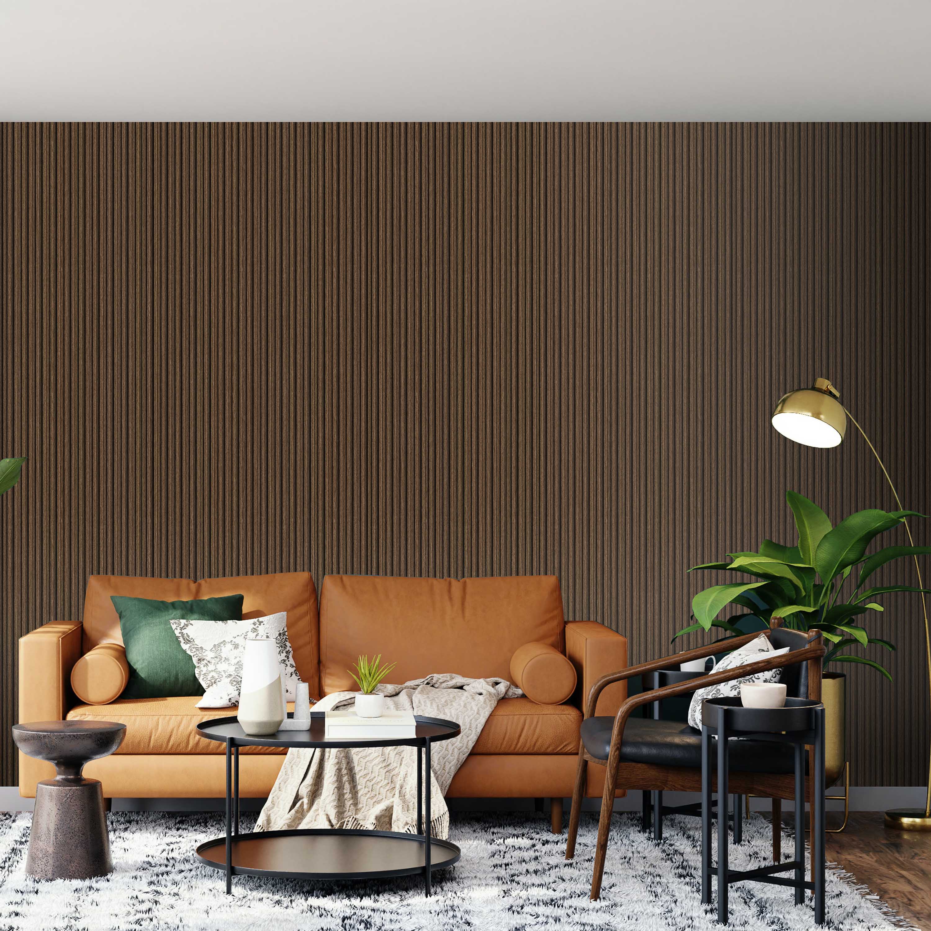 Walloro Luxury Embossed Wallpaper – wholesale Wall Panelling – Walnut Wood Grain Wall Panel, PS Wall Home Decoration Panel-Premium Quality2