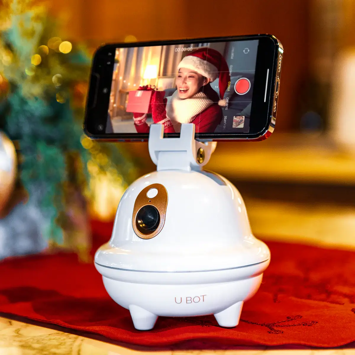 FashionIt – Suporte para tablet por atacado – U BOT - Bot de Câmara com Reconhecimento Facial Inteligente6