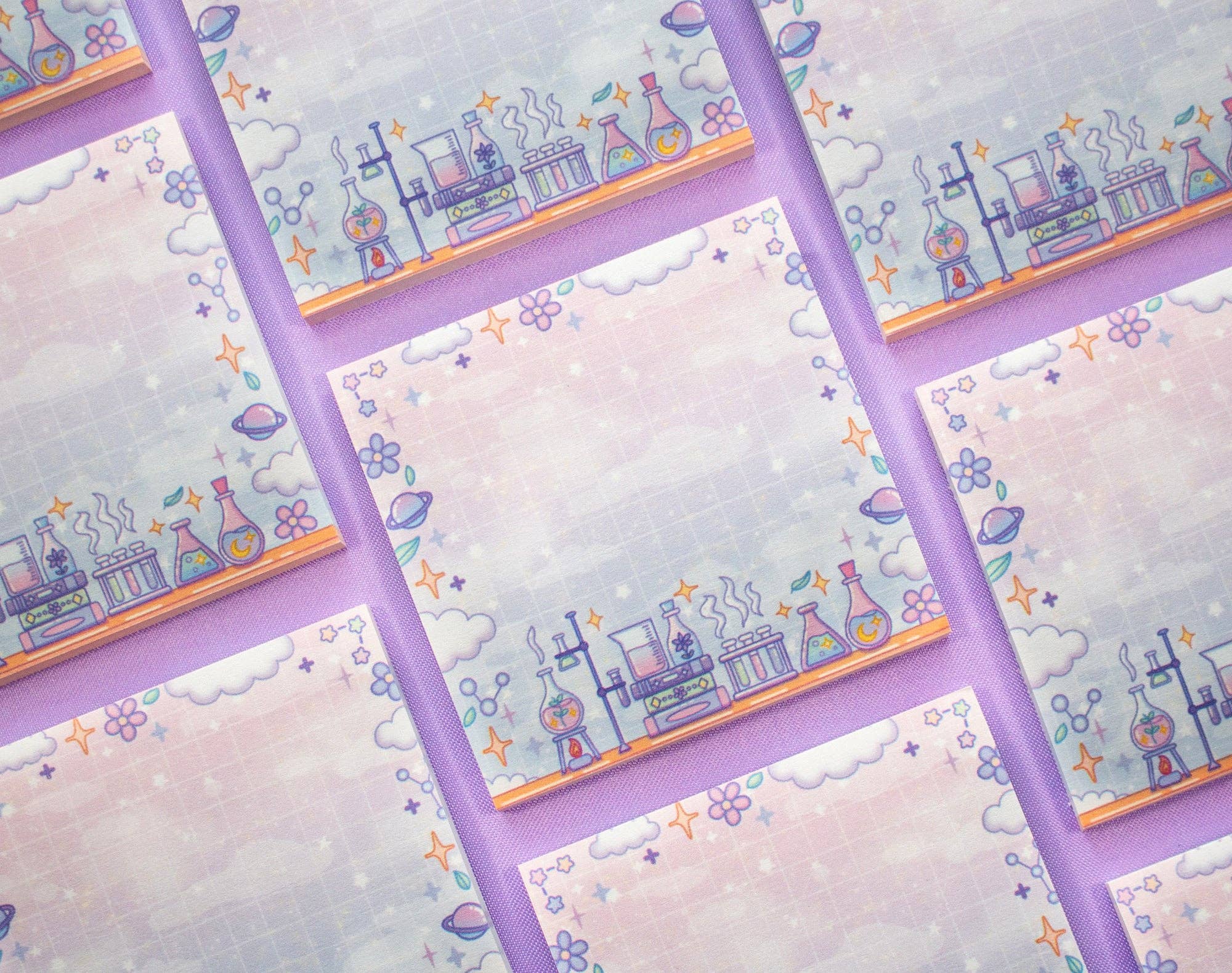 Unicorn Eclipse - Wholesale Sticky Notes - Curious Chemistry Sticky Notes2