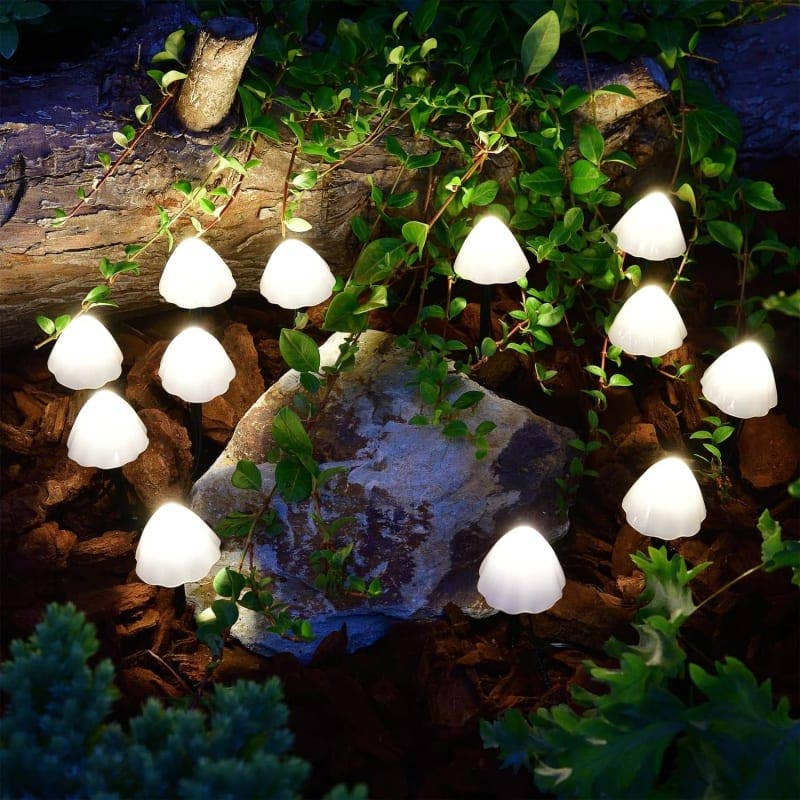 Kiyo Home - Wholesale Outdoor/Lawn Light - Solar Mushroom Lights4