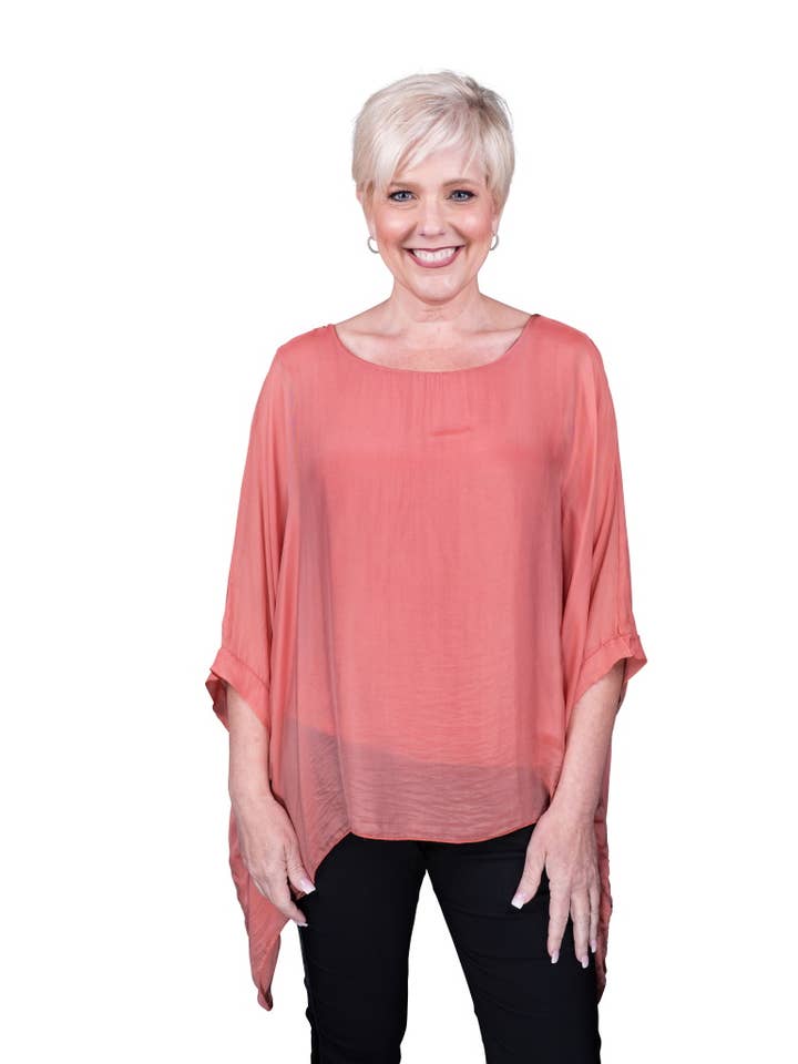 TINA Stephens Italy/Tees By Tina - Wholesale Kaftan - Women's - Sofia Silk Kaftan (BQ201)21