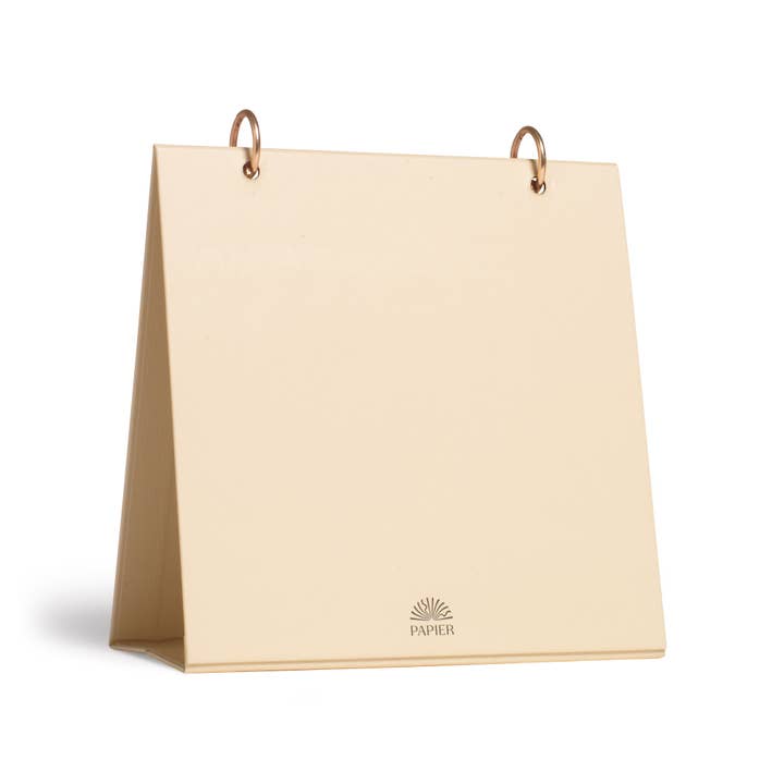 Papier - Wholesale Calendar - 2026 Desk Calendar - Modern Type 1