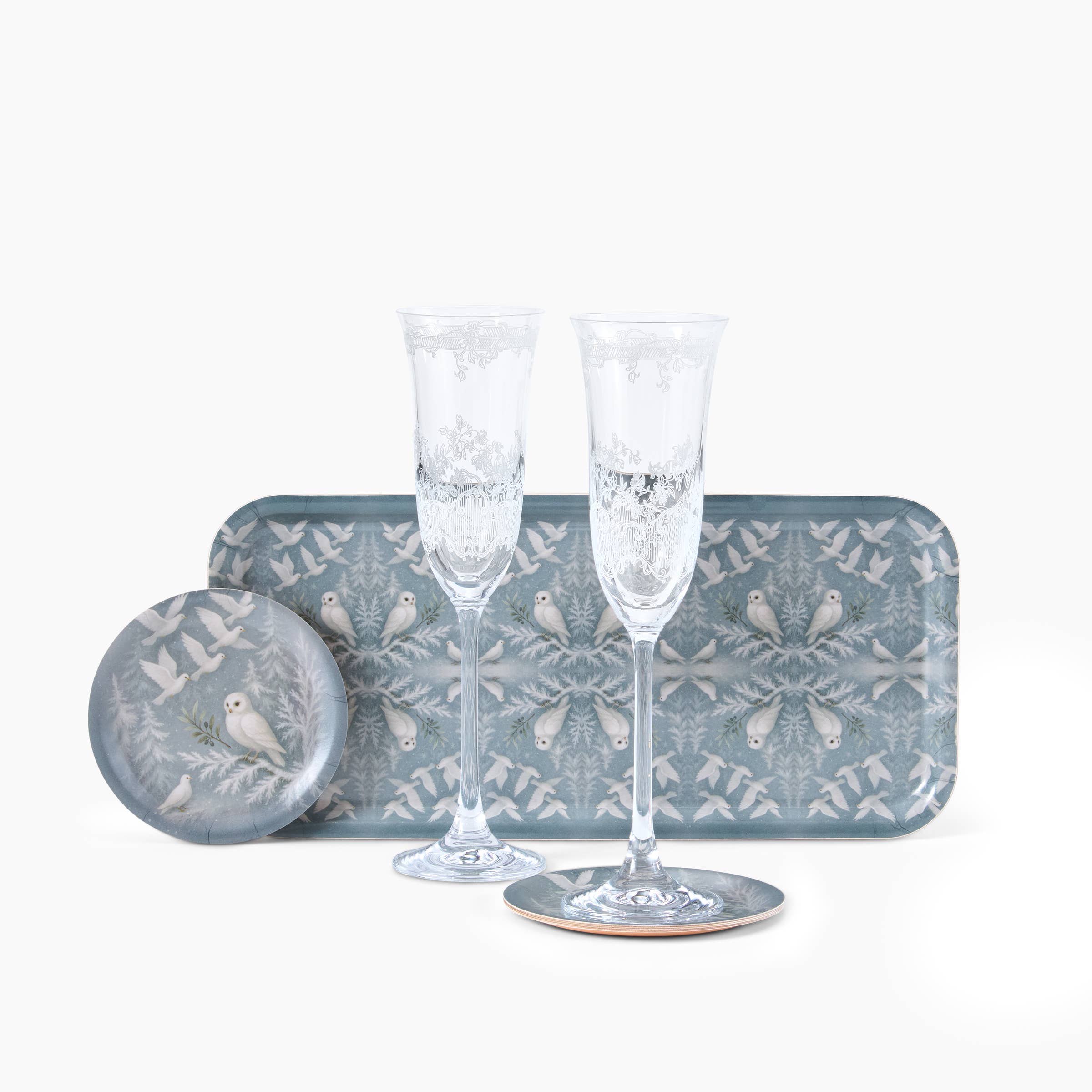 Maure Luxury Gifts – wholesale Serveringsfat – Snowbirds Mini Björkbricka | Liten Träserveringsbricka1