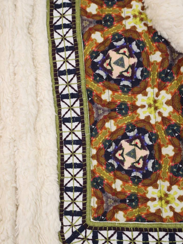 Brooks Avenue - Wholesale Outerwear Vest - Women's - The Willow Sherpa Reversible Vest - Chestnut Swirl10