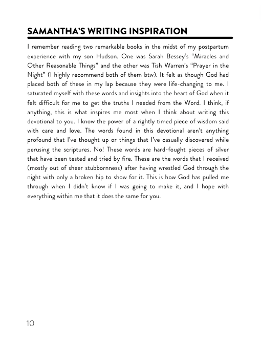 Wheat and Honey Co. - Wholesale Religion Book - Washed: A Motherhood Devotional about Postpartum5