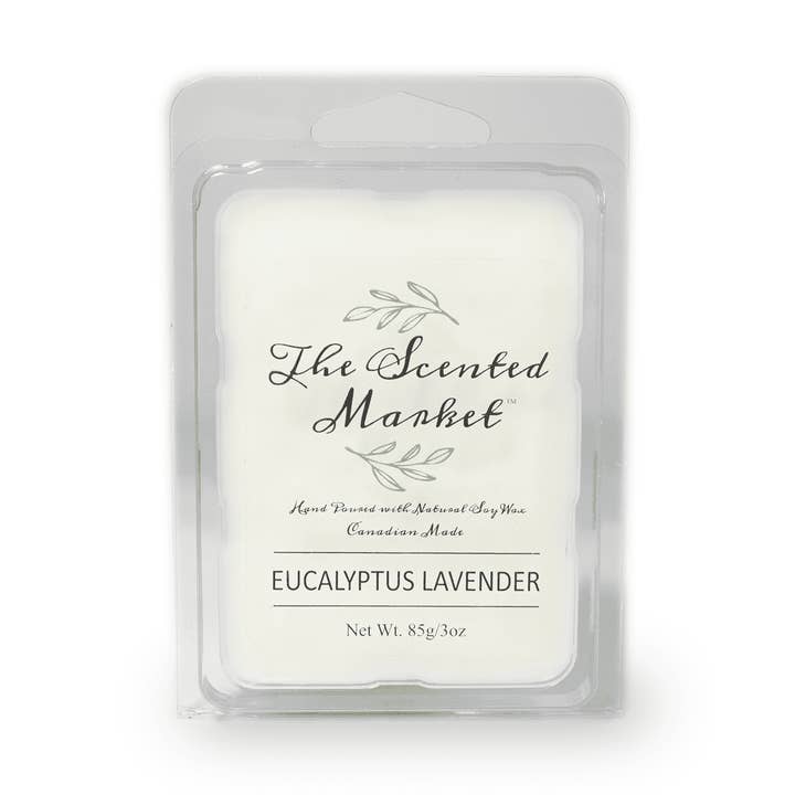 EUCALYPTUS LAVENDER Sojawachs schmilzt für den Großhandel von The Scented Market