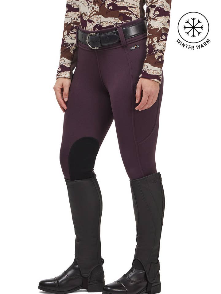 Sit Tight Wind Pro® Winterreithose mit Kniebesatz für den Großhandel von Kerrits